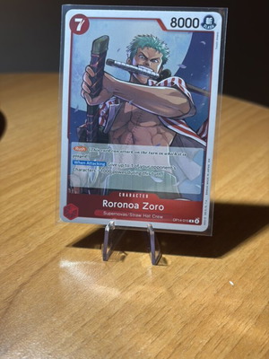 Roronoa Zoro OP14-015 V.1 κάρτα σαν καινούργιο
