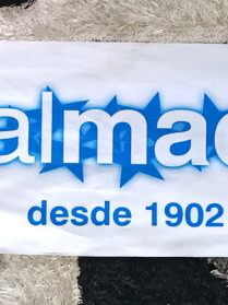 Real Madrid scarf used, authentic souvenir from Bernabeu 2012