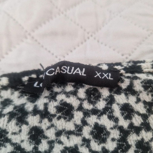 LCW Casual dress XXL used, black and white