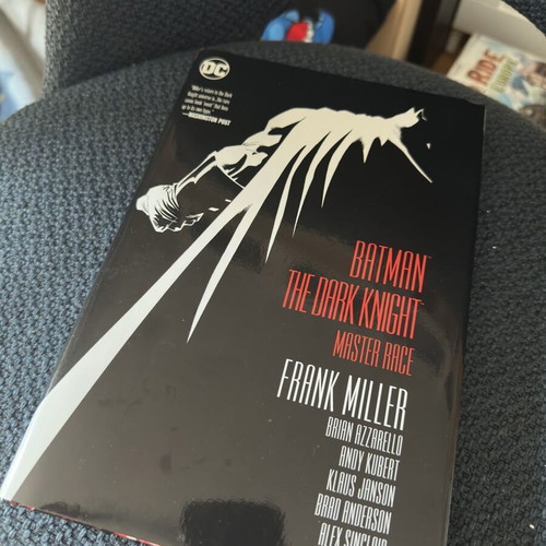 Batman The Dark Knight Master Race hardcover graphic novel