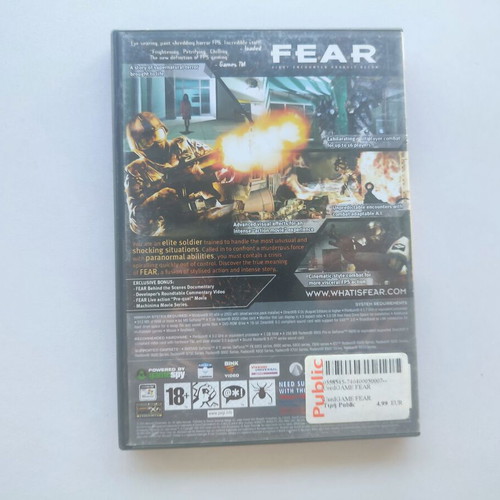 Fear First Encounter PC game like new