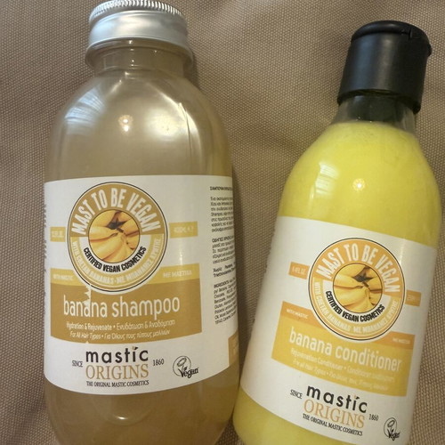 Mastic Origins shampoo and conditioner set new for hydration and repair