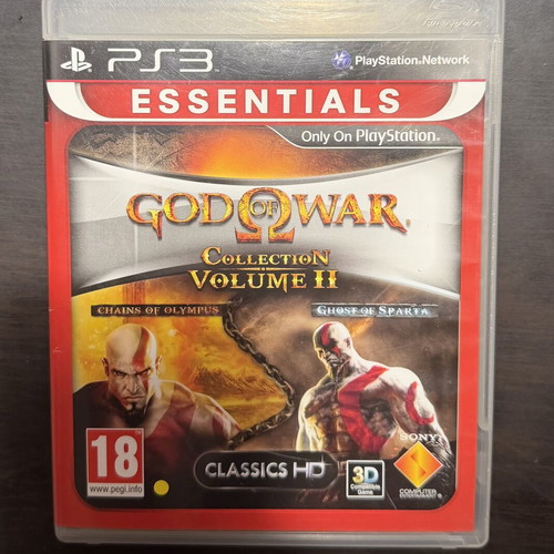 God of War Collection Volume II Essentials PS3 game