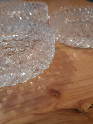 Vintage bowls for spoon sweets used, pack of 3