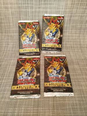 Yu Gi Oh! 2004 Exclusive Pack πακέτο 4 σφραγισμένα φακελάκια