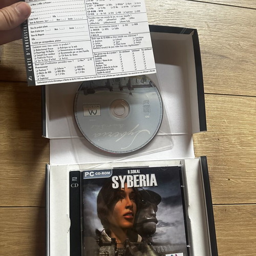 Syberia PC game complete box like new