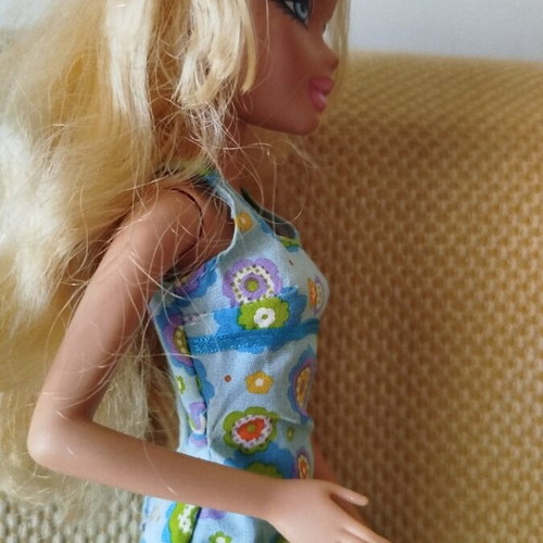 Mye Scey Barbie doll by Mattel, like new, blonde protagonist
