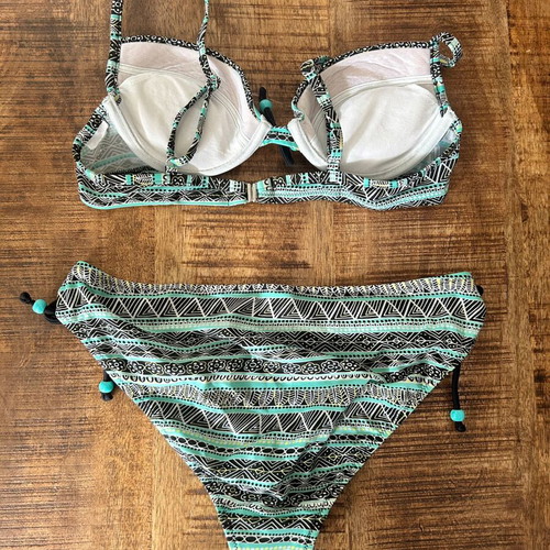 Buffalo printed push-up bikini set, size 38