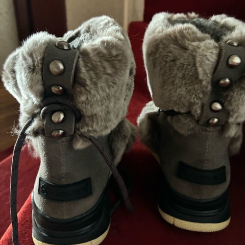 Movie’s boots new, waterproof, gray, size 37