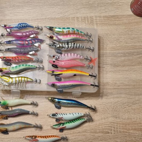 Squid Jigs like new with brands Yamashita, Savage Gear, Yozouri, DTD, Gan Craft, Vega