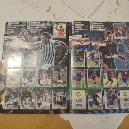 Europe's Champions 2017/18 sticker album like new