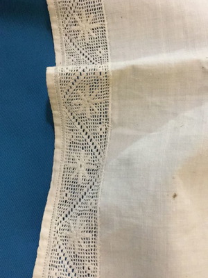 Traditional scarf used with poplin and kofth embroidery