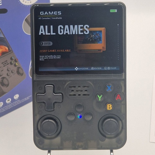 Retro Game Console R36S HD Black New