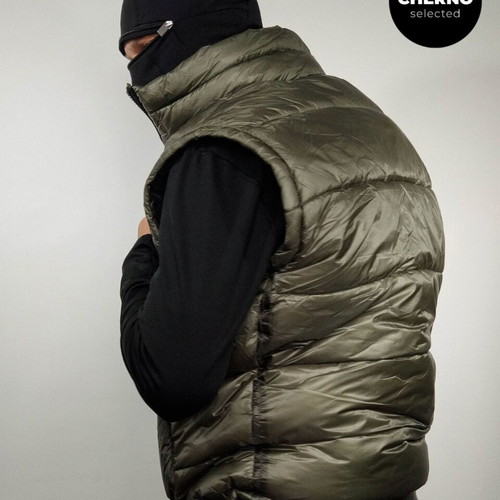 DRYKORN Veron Quilted Puffer Vest new, size L•XL, green