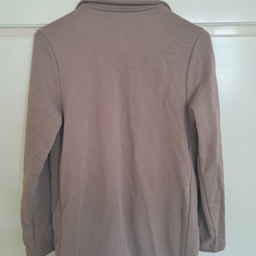 Rue Paris French Collection women's jacket cotton like new L-XL beige