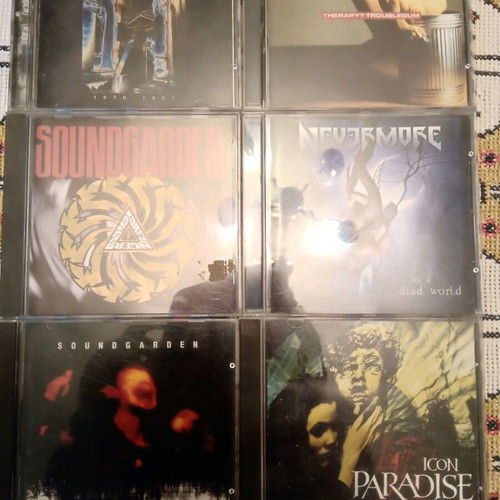Metal collection 6 genuine CDs like new