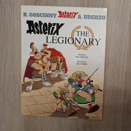Asterix comic set 3 books like new, English