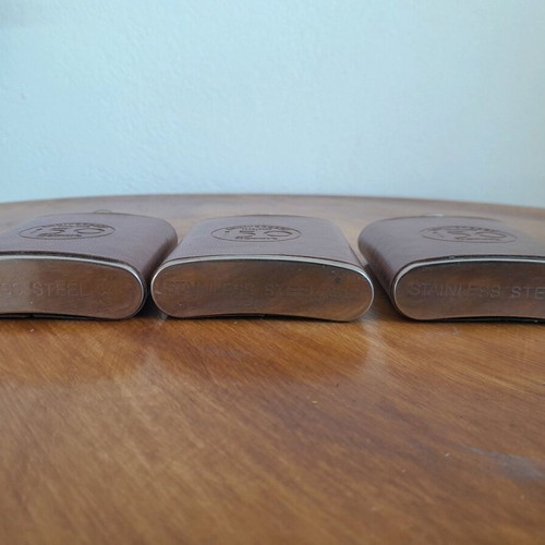 Dewars flasks used, set of 3, 150 years anniversary edition