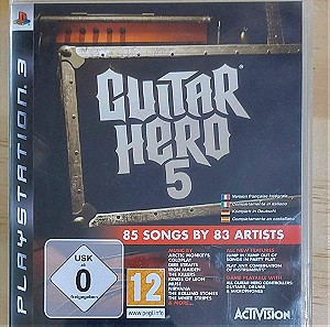 PS3 GUITAR HERO 5 PLAYSTATION 3
