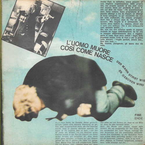 Book photographic edition of the film 'Last Tango in Paris' used