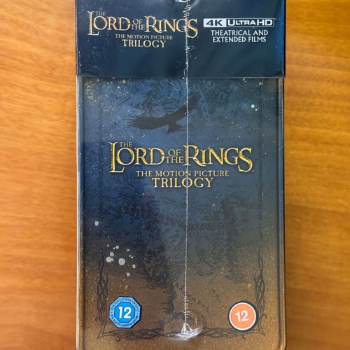 Lord of the Rings Trilogy 4K Steelbook new with Greek subtitles