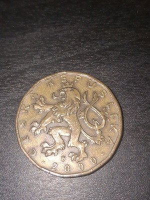 20 Korun Czech coin