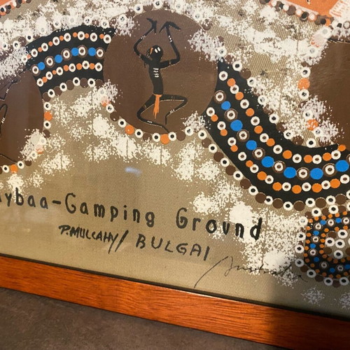 Aboriginal art painting like new