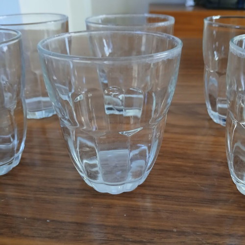 Wine and ouzo glass set like new