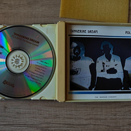 Tangerine Dream The Warsaw Concert double CD in very good condition