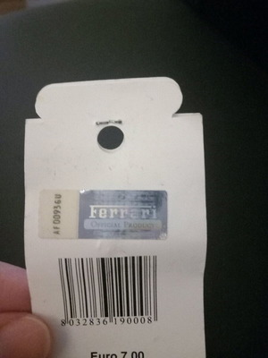 Ferrari pin new authentic