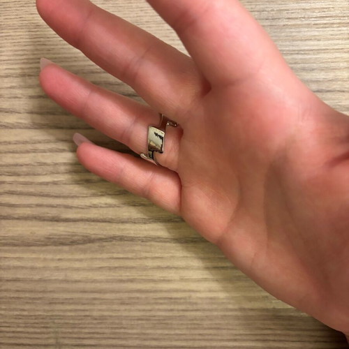 Fo Bizou Ring Silver Color New