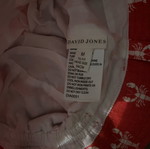 David Jones Kids Summer Bucket Hat like new, size 54cm, red