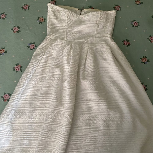 Dress like new, size S, white