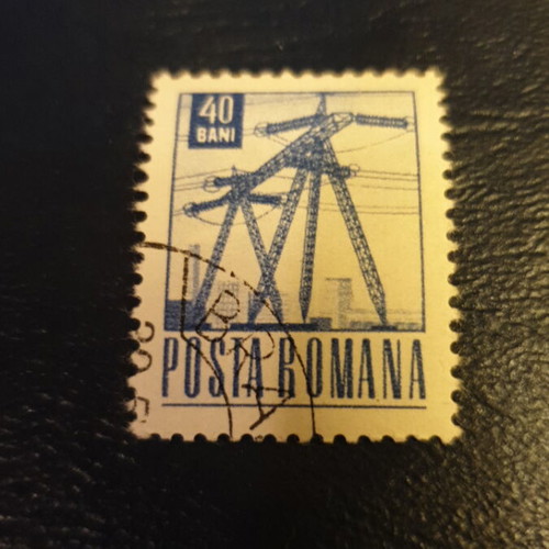 Romanian stamps 1967 used, set of 4