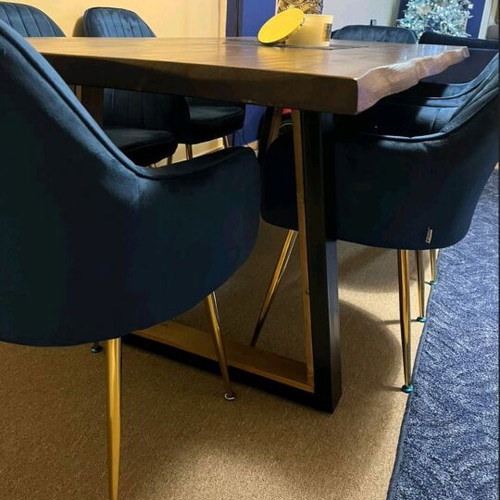 Dining table and coffee table made to order, pine wood