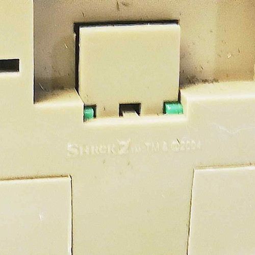 Shrek plastic figure toy used from Shrek 2