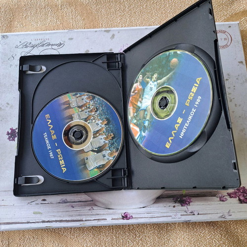 Eurobasket '87 3 DVD like new, golden collection of European champions