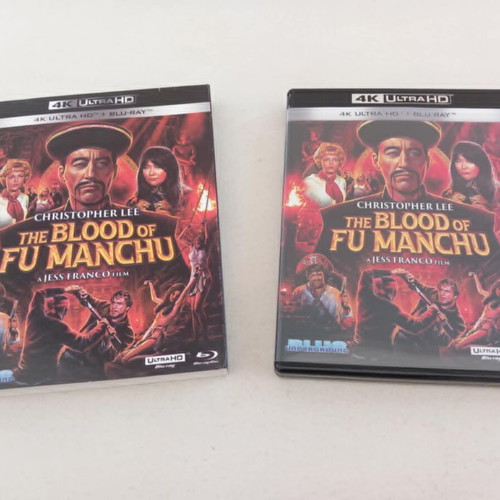 The Blood of Fu Manchu 4K Ultra HD Blu-ray used, adventure, subtitles