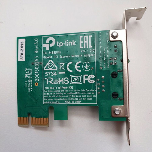 TP-Link TG-3468 Gigabit PCI Express Network Adapter like new