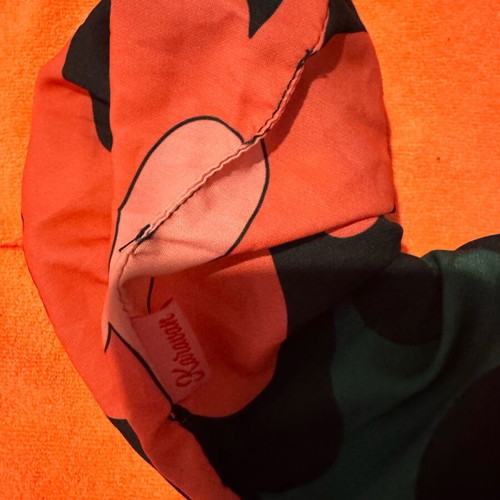 Karavan fabric hair clip like new, multicolor