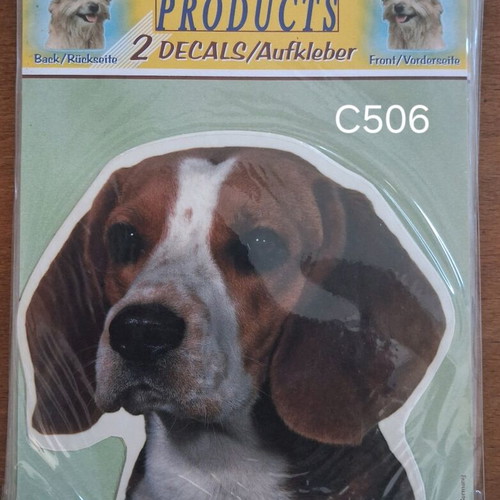 Dog breed stickers pack of 2