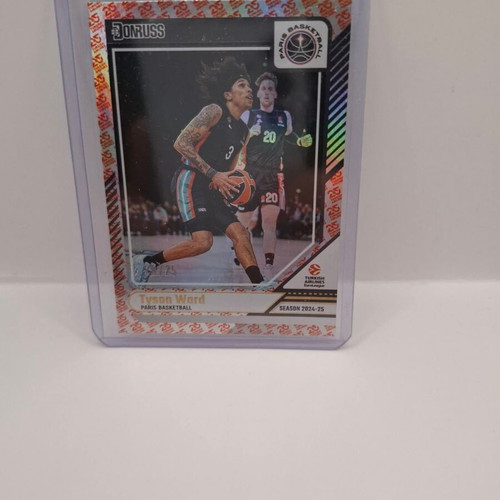 2024-25 Panini Donruss Euroleague Tyson Ward 25th Anniversary card like new