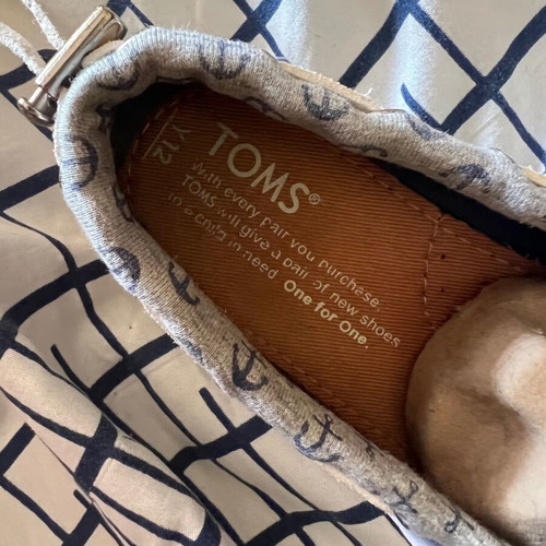 Παιδικά παπούτσια Toms για αγόρι, μέγεθος 29-30, μπλε