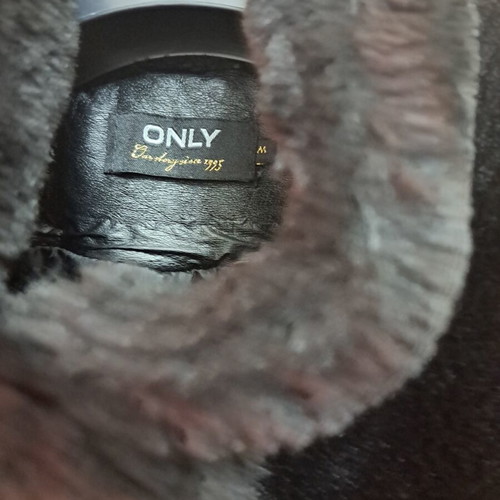 Only fur jacket black size M new