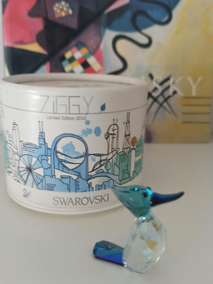 Swarovski Lovlots Ziggy the Woodpecker crystal collectible like new