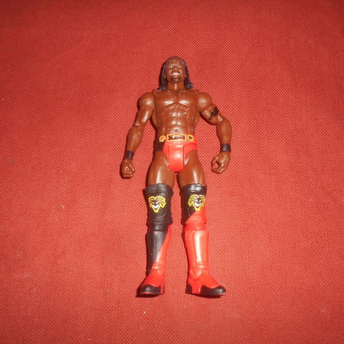 WWE Wrestling Kofi Kingston Mattel 2010 Action Figure used