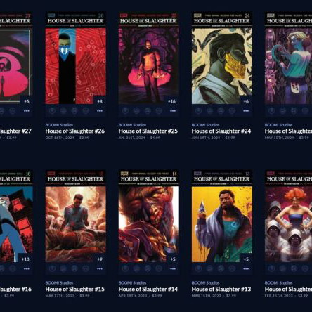 House of Slaughter set #1–30 like new, Boom Studios