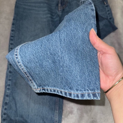 Τζην straight fit αφόρετο, μέγεθος 38, μπλε Zara