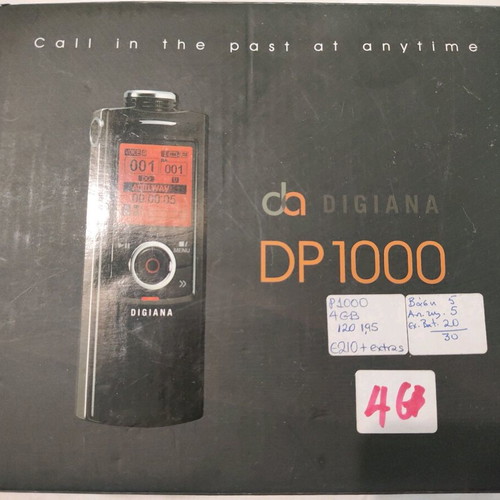 Professional voice recorder DP1000 like new with extras