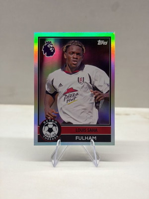 Louis Saha Fulham Retro Threads 2026 Topps Premier League Debut Edition Card new